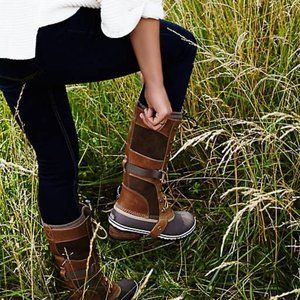 Sorel Carly Conquest High Boots - Free People